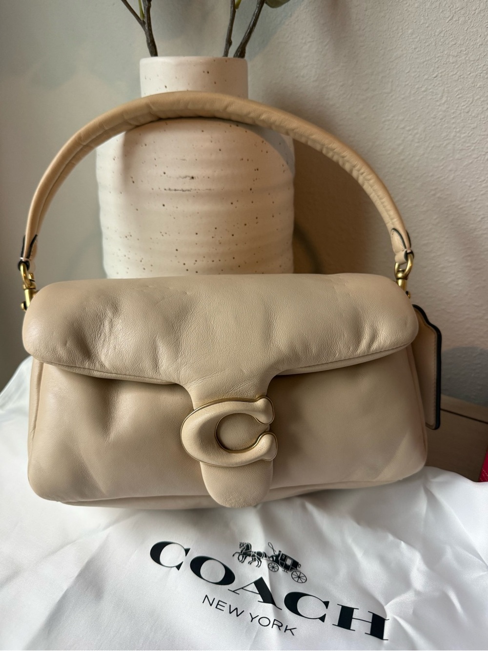 Coach tabby pillow 26’